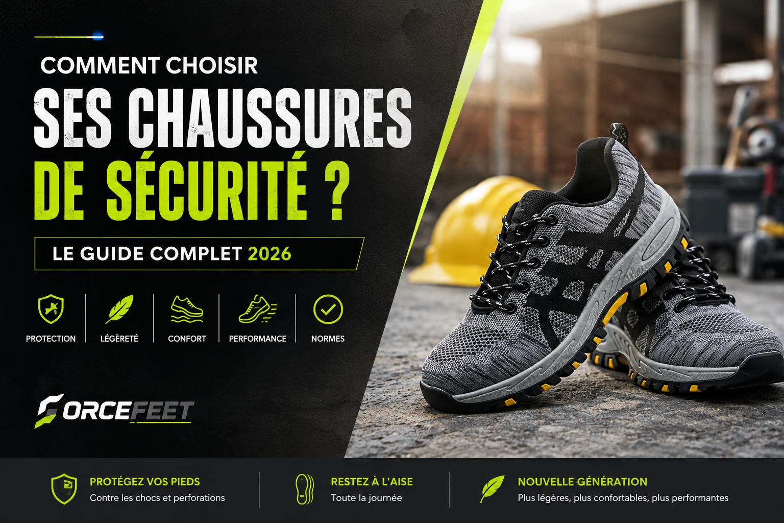 Comment choisir ses chaussures de sécurité ? Le guide complet 2026