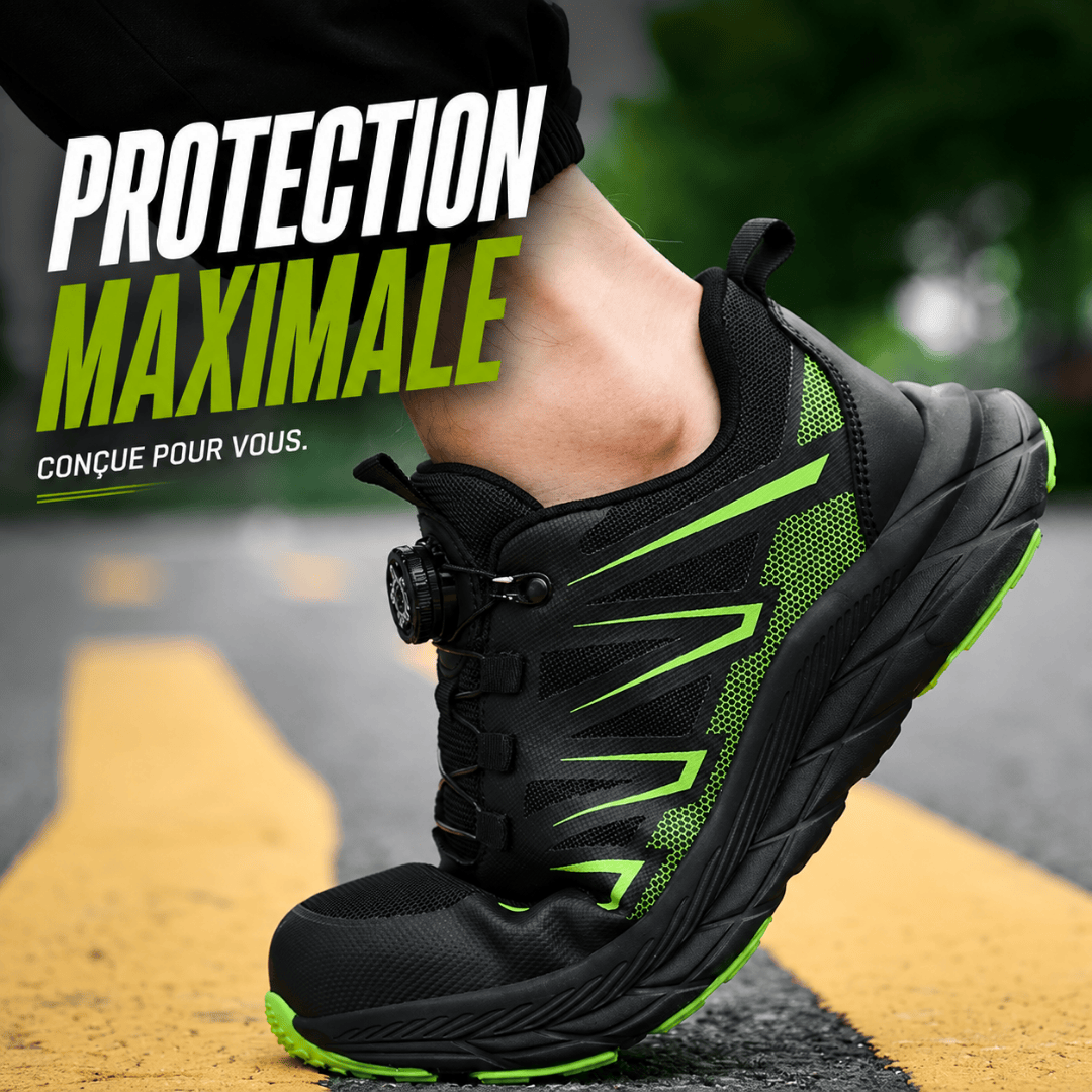 Chaussure de sécurité Robuste MATRIX - Fermeture à boucle Rotative S3