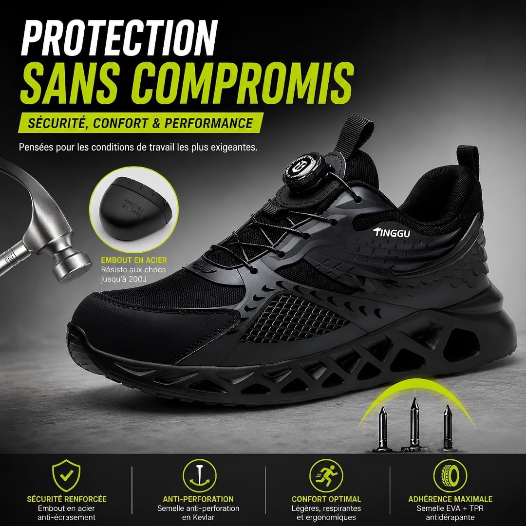 Chaussure de sécurité NEXUS montante avec embout acier 