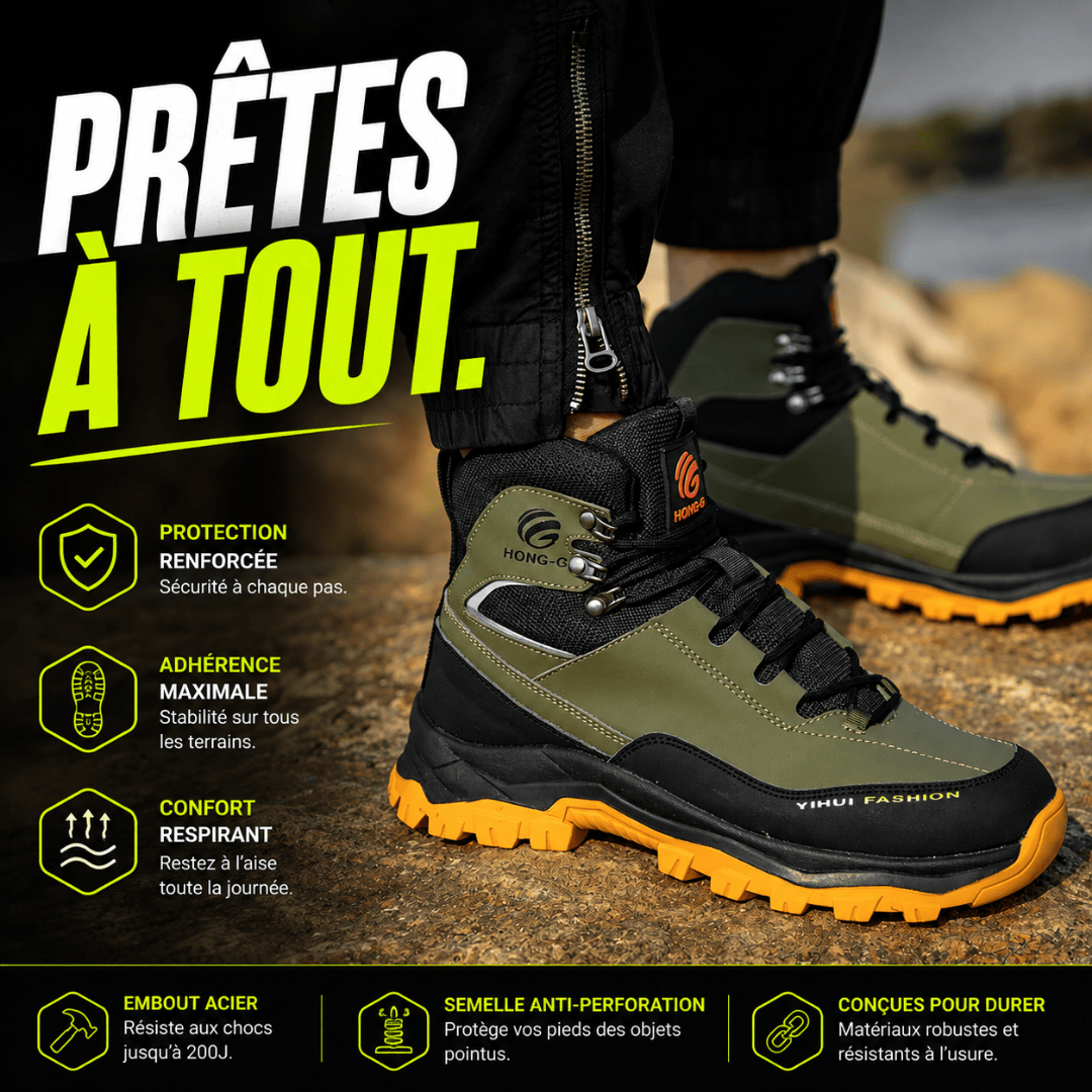 Chaussure montante TRAX S3 résistante pour le travail