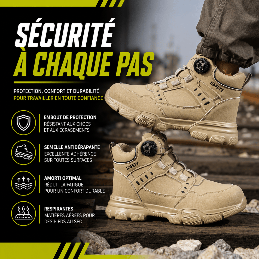 Chaussure de sécurité GRANITE avec embout acier 200 J