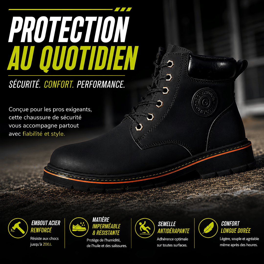 Chaussure de sécurité RANGER S3 imperméable pour le travail