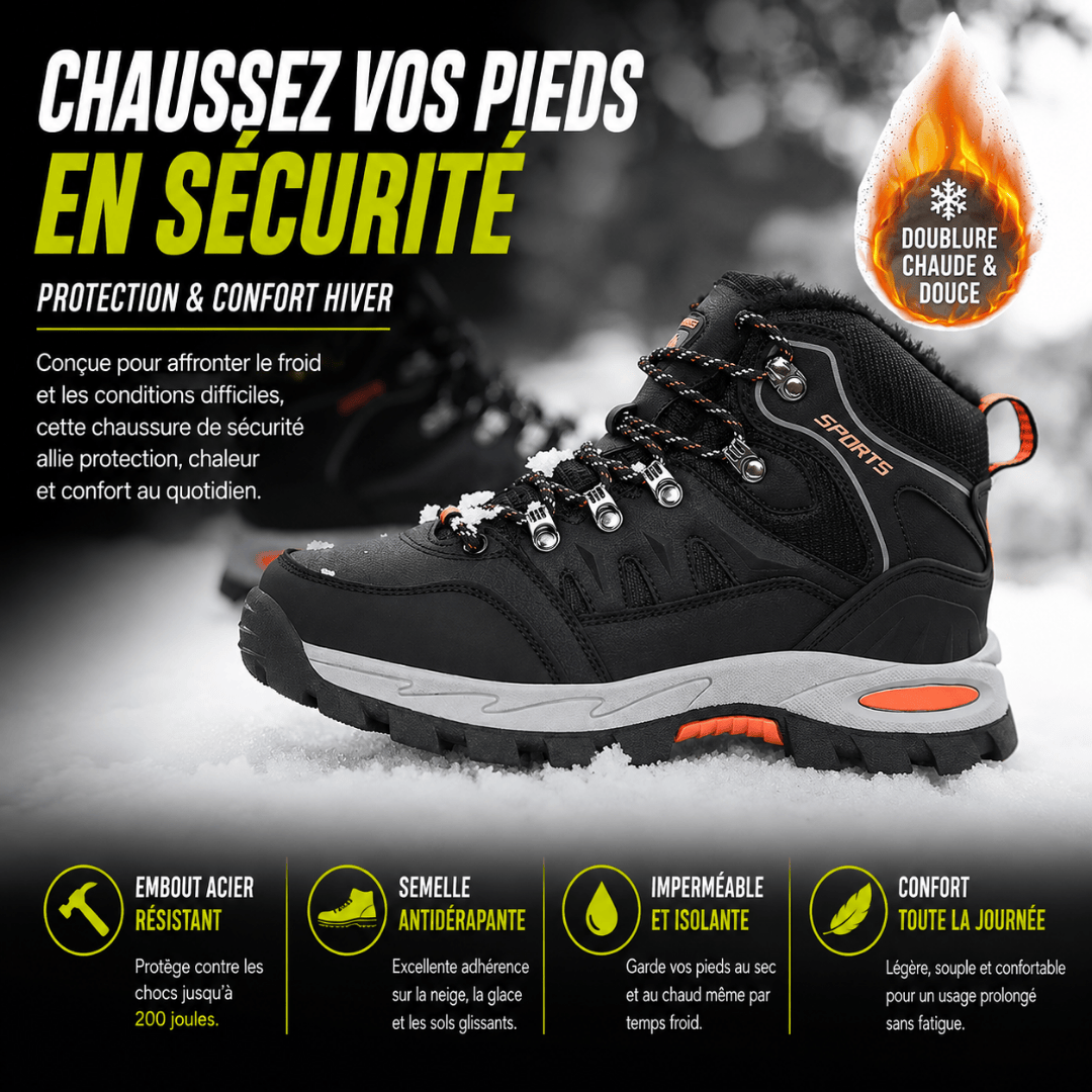 Chaussure de sécurité TITAN montante avec embout acier