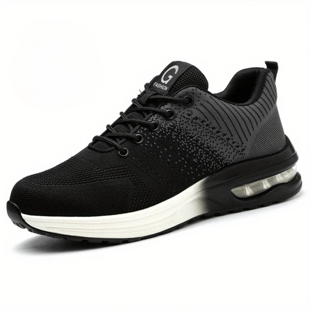 Chaussures de sécurité femme ARIA confortables pour le travail, couleur noire